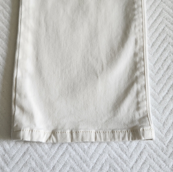 Lauren Ralph Lauren Green Label Jeans White Classic- White Straight-Leg Pants - Picture 3 of 9